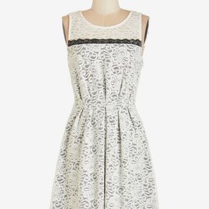 ModCloth Glittery Lace Dress